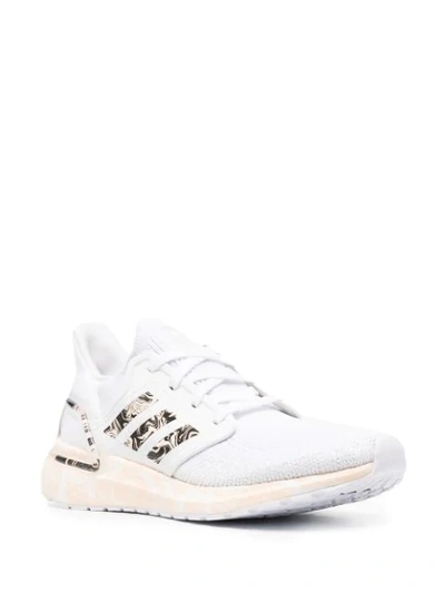 Adidas Originals Adidas Ultraboost 20 Glam Low-top Sneakers In White
