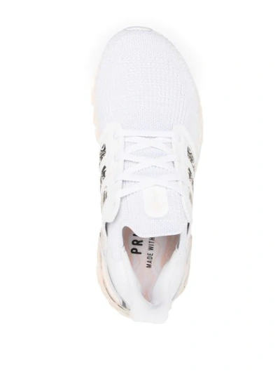 Adidas Originals Adidas Ultraboost 20 Glam Low-top Sneakers In White