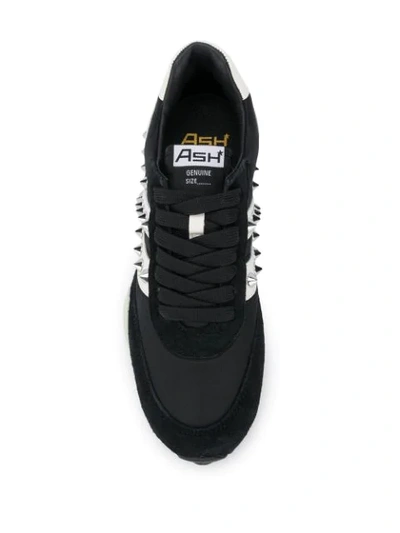 Shop Ash Spider Stud Low-top Trainers In Black