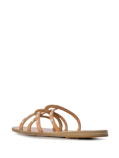 Shop Ancient Greek Sandals Revekka Riveted Sandals In Neutrals