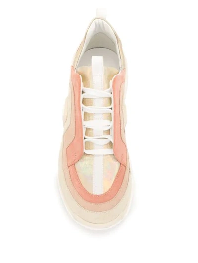 Shop Pierre Hardy Vibe Sneakers In Multicolour