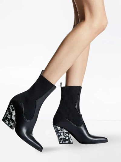 Shop Jimmy Choo Western Style Boots In Black