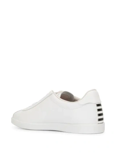 Shop Aquazzura The A Low-top Sneakers In White