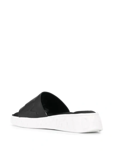 Shop Dkny Mara Sandals In Black
