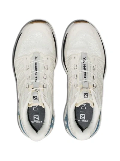 Shop Salomon Xt-wings 2 Advanced Sneakers In White