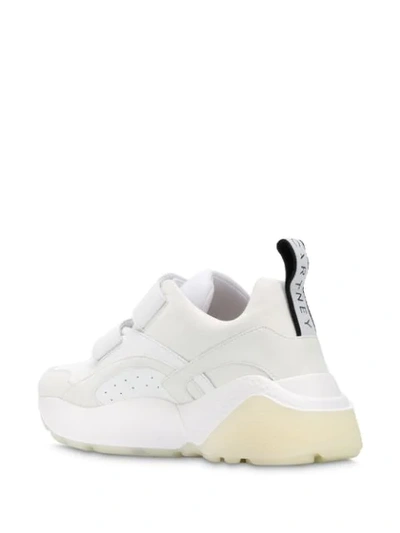 Shop Stella Mccartney Eclypse Chunky Sneakers In White