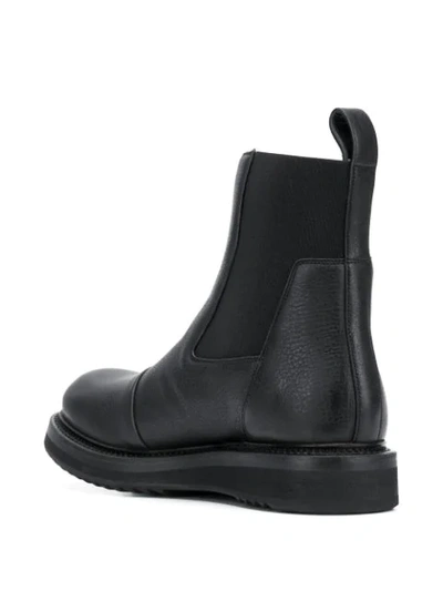 ROUND TOE ELASTICATED BOOTS