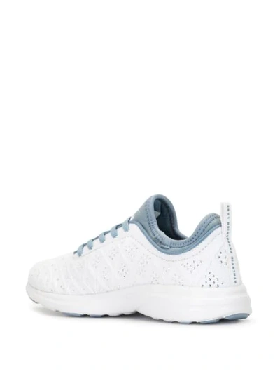 Shop Apl Athletic Propulsion Labs Lace-up Trainers In White