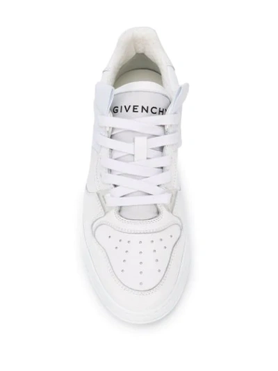 Shop Givenchy Wing Low-top Sneakers In White