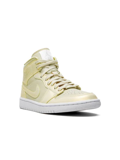 air jordan 1 mid se lemon yellow