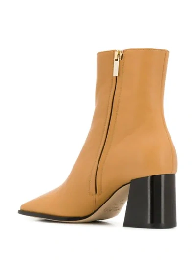 Shop Jimmy Choo Bryelle 65mm Ankle Boots In Brown