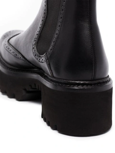 Shop Grenson Alissa Chelsea Boots In Black