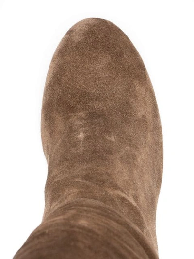Shop Tory Burch Knee-length Boots In Brown