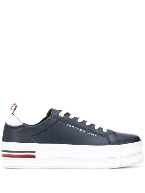 tommy sneakers platform