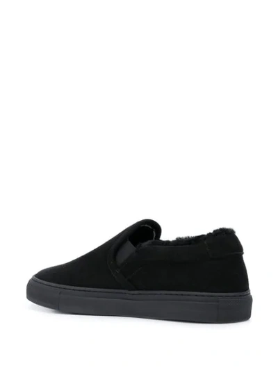 Shop Common Projects Slip-on Low Top Sneakers In Black