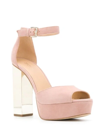 Shop Michael Michael Kors Petra Platform Sandals In Pink