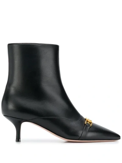 Shop Bally Lovely 1851-detailing Ankle Boots In Black