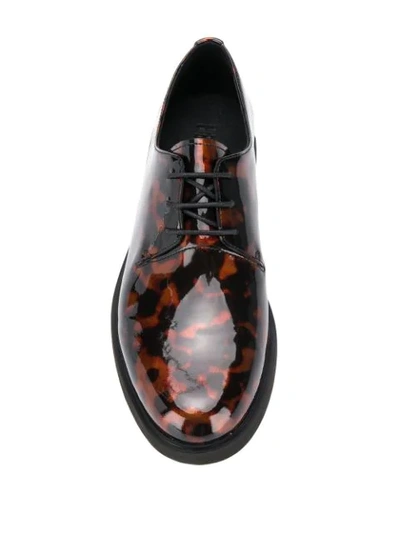 Shop Camper Iman Lace-up Shoes In Brown