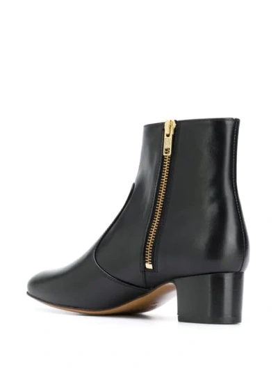 Shop Apc Ankle Boots In Black