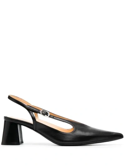 Shop Ellery Diego Slingback Pumps In Black