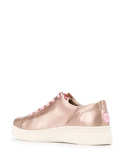 Camper Runner Up Metallic Trainers In Pink