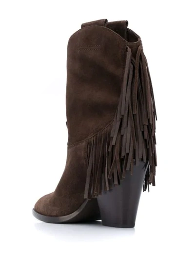 Shop Ash Emotion Cowboy Boots In Brown