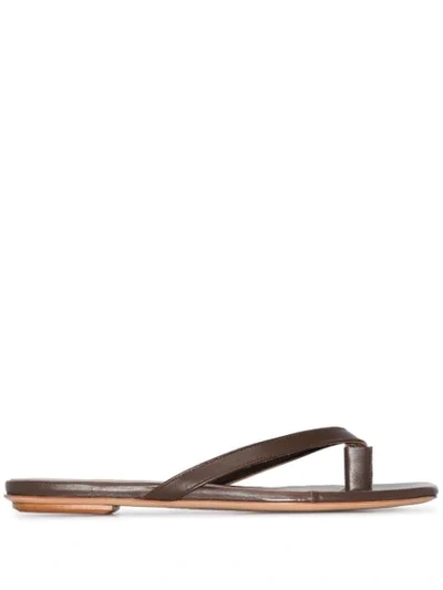 Shop Gia Couture X Pernille Teisbaek Perni 01 Sandals In Brown