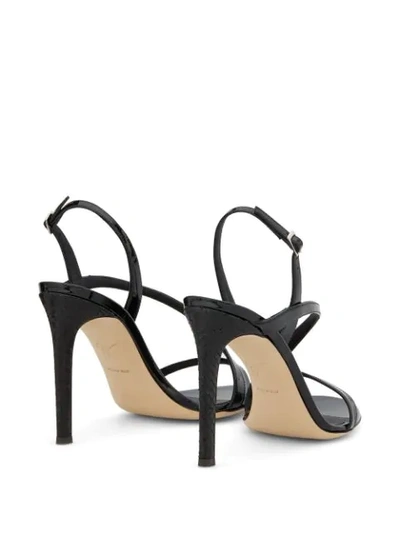 Shop Giuseppe Zanotti Polina Sandals In Black