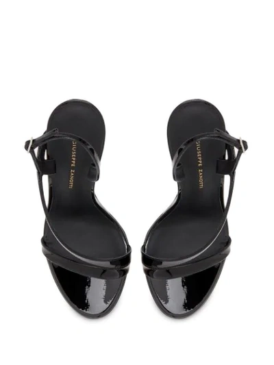 Shop Giuseppe Zanotti Polina Sandals In Black