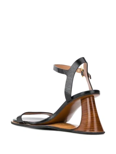 Shop Marni 85mm Reverse Sole Sandals In Black
