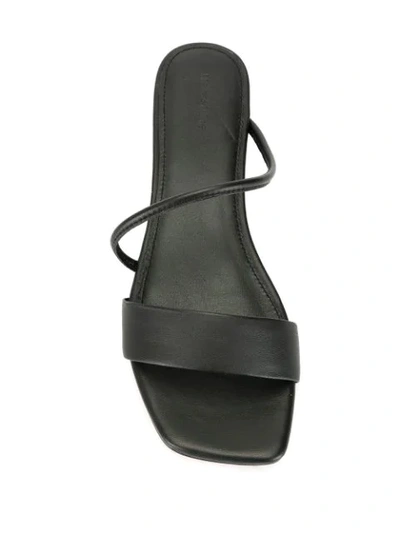 Shop Mara & Mine Bunny Open-toe Sandals In Black