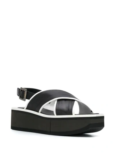 Shop Clergerie Unie Sandals In Black