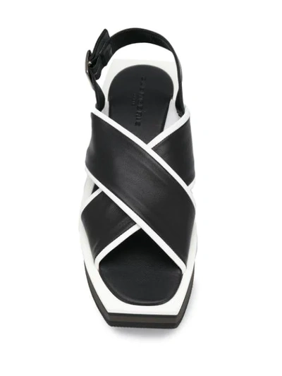 Shop Clergerie Unie Sandals In Black
