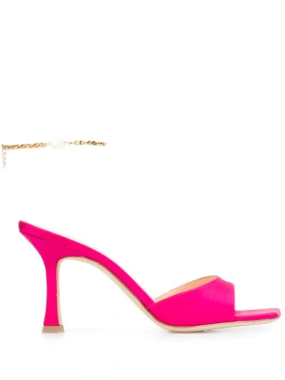 Shop Magda Butrym Estonia Sandals In Pink
