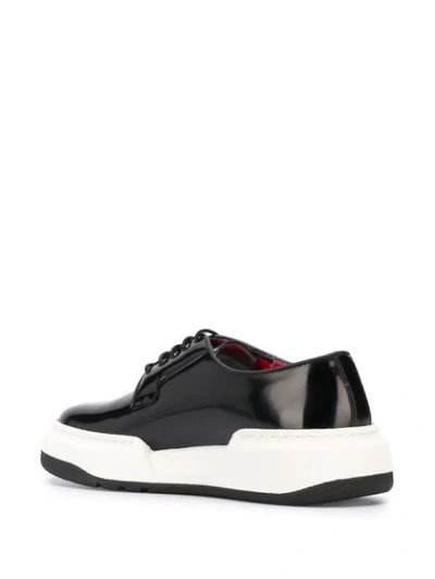 Shop Paul Smith Sade Raised-sole Derby Shoes In Black