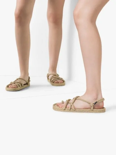 Shop Nomadic State Of Mind Mountain Momma Sandals In Brown
