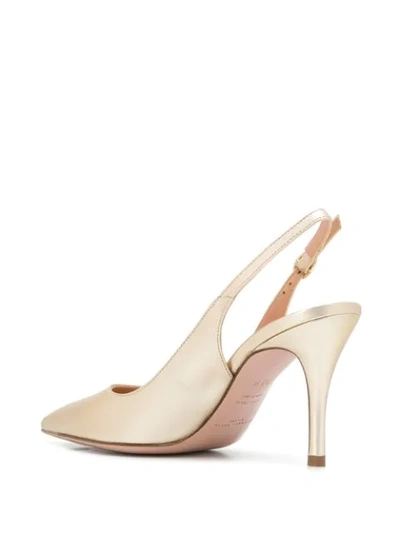 Shop Roberto Festa Mentha Pumps In Gold