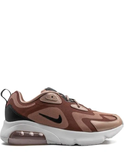 Shop Nike Air Max 200 Sneakers In Brown