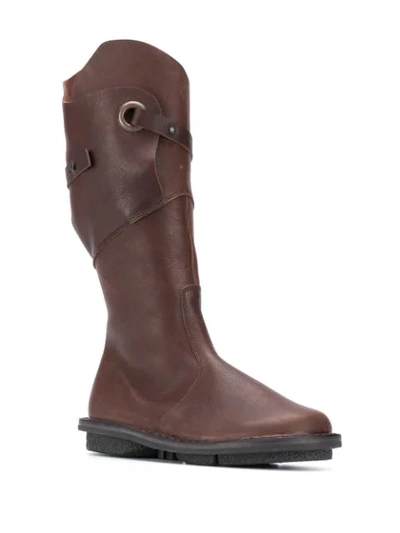 Shop Trippen Warrior Waw Boots In Brown