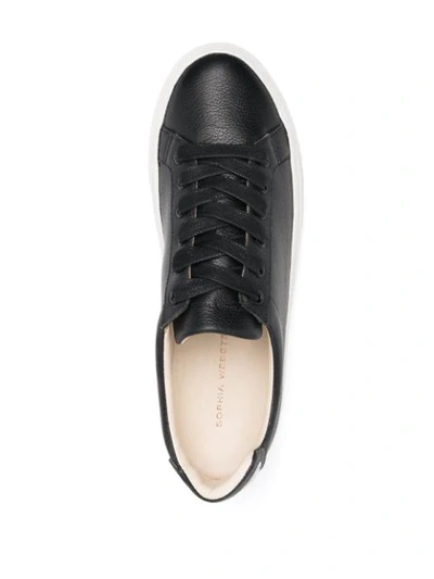 Shop Sophia Webster Butterfly Low-top Trainers In Black