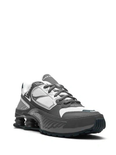 Shop Nike Shox Enigma Sneakers In Grey