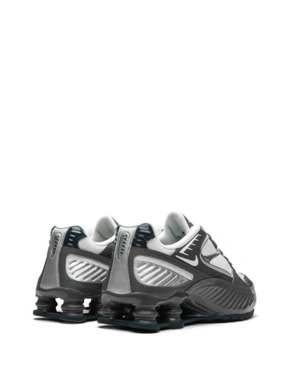 Shop Nike Shox Enigma Sneakers In Grey