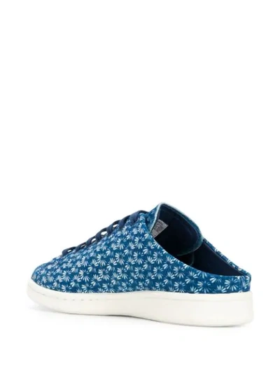 Shop Adidas Originals Stan Smith Mule Sneakers In Blue