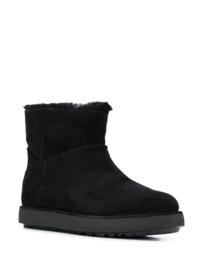 Shop Ugg Round Toe Ankle Boots In Black