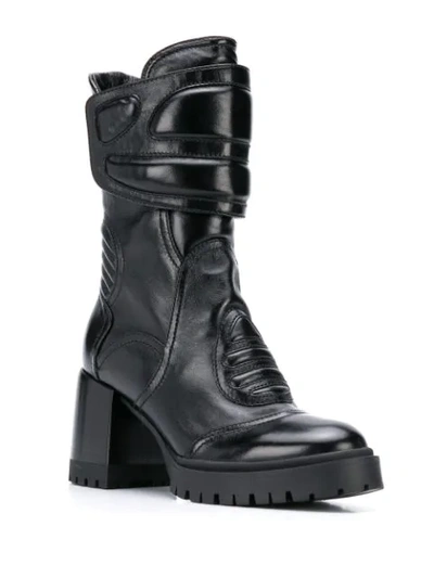 Shop Casadei Motox 130 Ankle Boots In Black