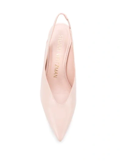 Shop Stuart Weitzman Slingback Pumps In Pink