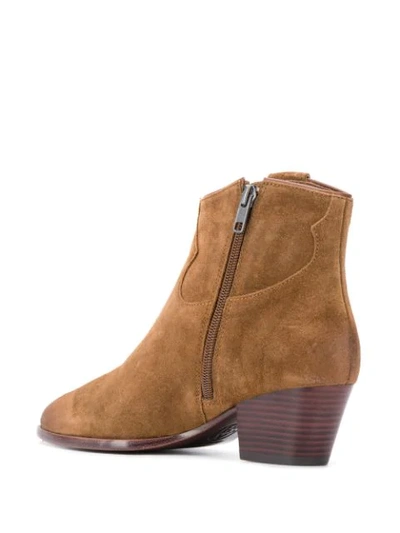 Shop Ash Houston Western Boots In Brown