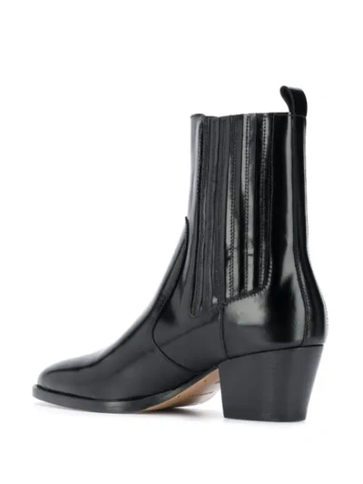 Shop Roseanna Pointed Ankle Boots In Black