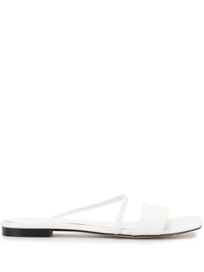Shop Mara & Mine Bunny Open-toe Sandals In White