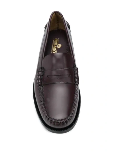 Sebago Classic Leather Mocassin In Brown
